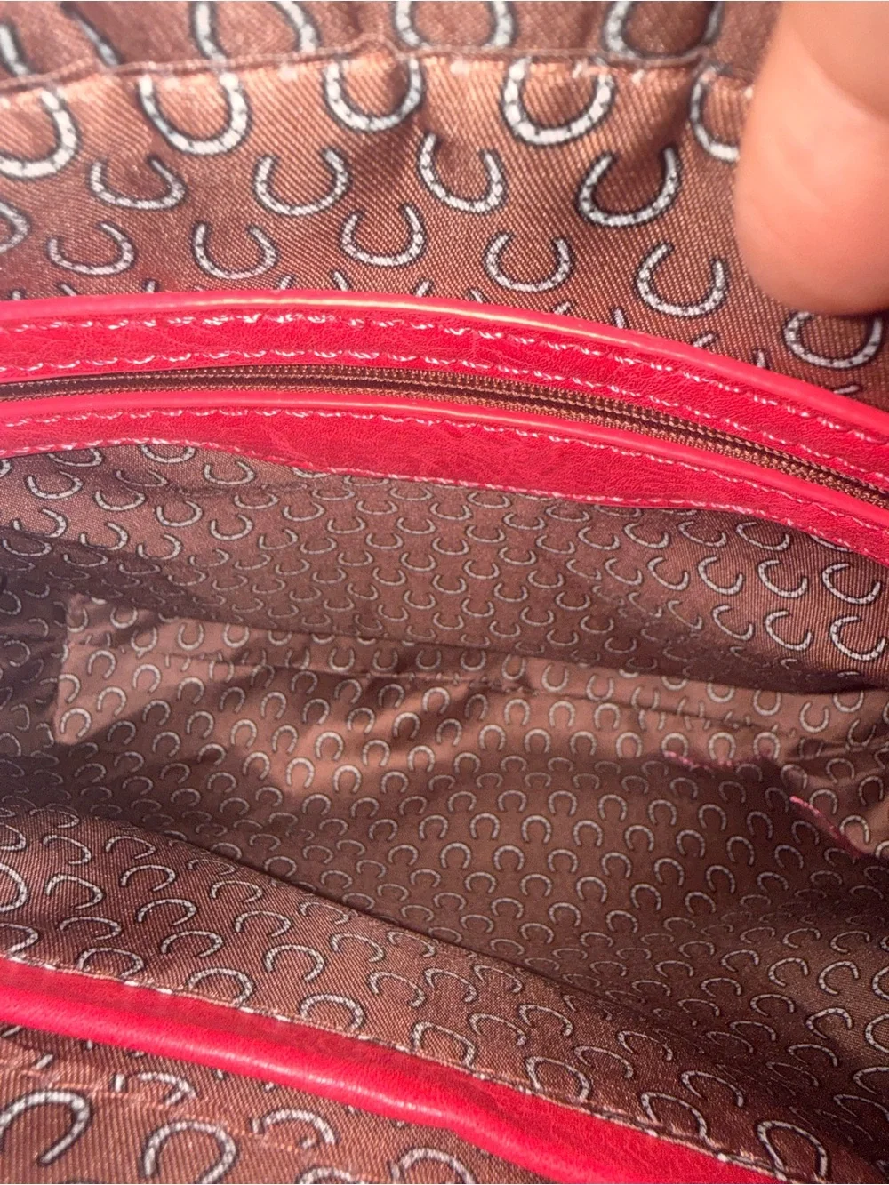 Zou Bisou Faux Croc Embossed Crossbody Bag w/Matching Pouch-NWT!! - Picture 9 of 11